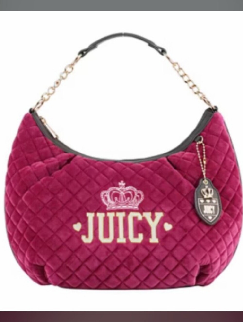 Juicy Couture-Crowning Glory Hobo Bag  💗🤎